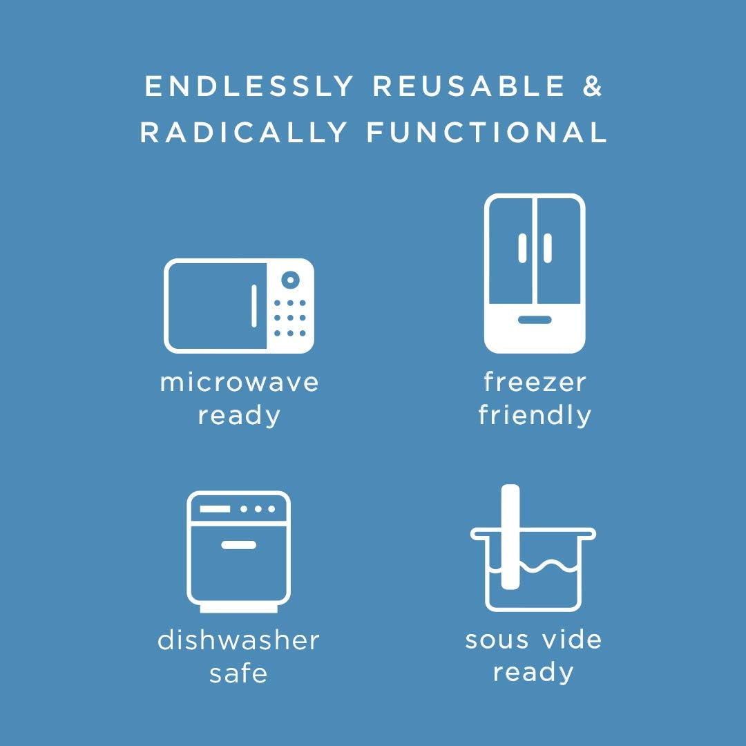 Pungă Stasher Pungă din silicon premium reutilizabilă pentru alimente, pungă sandwich, transparentă, durabilă, sigură pentru cuptor, mașină de spălat vase și congelator, ecologică, pungă pentru prânz, fără scurgeri, 828ml Cutii depozitare alimente Naty Shop