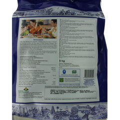 INDIA GATE Premium Basmati Rice – Długoziarnisty drobnoziarnisty, aromatyczny ryż z Indii, drobnoziarnisty długoziarnisty (1 x 5 kg)