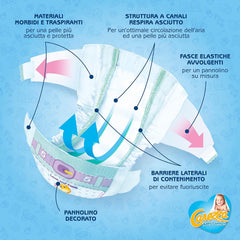 Komfort dziecka XXL | Rozmiar 6 (16-30kg) | 140 pieluch