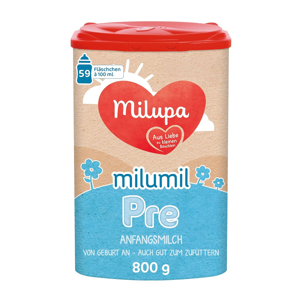 Milumil Milupa Mleko w proszku dla niemowląt, pierwsze mleko od urodzenia, 800 g