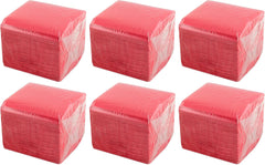 - 600 bucăți Șervețele de masă, Bordeaux, hârtie de unică folosință, Microstitch, 10 X 10 Cm (pliat) și 20 X 20 Cm (nepliat) - Ideal pentru evenimente de catering, baruri și petreceri