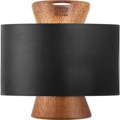 STAUB Teigroller, Nudelholz, Länge: 45 cm, Rollbreite: 26 cm, Schwarzes niezawierający BPA Silikon und Akazienholz, Ergonomischer Griff, Schwarzes und Braun