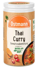 Ostmann Gewürze - Tajskie Curry Gewürzzubereitung | Nachfüllbare i nadające się do recyklingu Verpackung | 40 g w Der Streudose