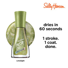 Insta-Dri Holo-Glow, Limelight, Lakier do paznokci, Łatwy w użyciu, Długotrwały, Piękne kolory, Łatwy w aplikacji na paznokcie, Bez odprysków, 19ml