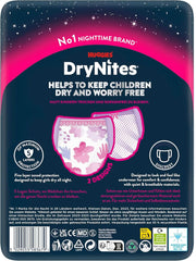 Pieluszki nocne Huggies Drynites dla dziewczynki od 13 do około 17 lat (48-60 kg), 27 sztuk (3X9), pakiet miesięczny Matka i Dziecko Naty Shop