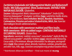 Frankonia gorzka czekolada bez dodatku cukru, 80 g