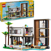 LEGO Creator Modern House, set 3 în 1 pentru a converti într-o casă de oraș sau o cabană în pădure, model de casă, idee de cadou pentru băieți și fete de la 9 ani, jucărie educativă 31153 Seturi de constructie Besuche den LEGO-Store Titlu implicit