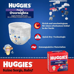 Spodnie nocne Huggies rozmiar 4 (9-14 kg), miesięczne pudełko na pieluchy, 104 sztuki Sklep dla mamy i dziecka Naty Shop