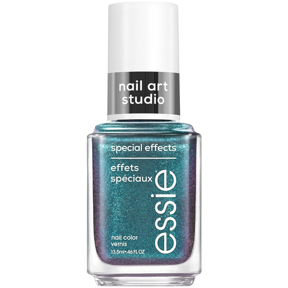 Oja Essie – Nr. 35 Spectrum Shift, ojă cu efect profesional în nuanță albastru-verzui metalic, de înaltă calitate și durabilă, 13,5 ml
