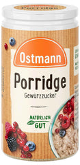 Ostmann Gewürze – Owsianka Gewürzzucker, Aromatischer Mix Mit Zimt & Kakao, Zum Würzen Von Oatmeal, Milchreis Und Anderen Süßen Spezialitäten, Vegan, 60 G (Verpackungsdesign Kann Abweichen) Cereale Naty Shop Domyślny tytuł