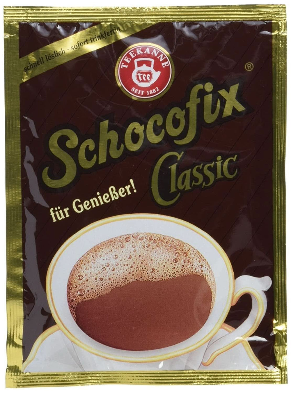 Teekanne Schocofix ciocolată de băut, pachet de 50 x 25 grame Cacao si Ciocolata Calda Naty Shop