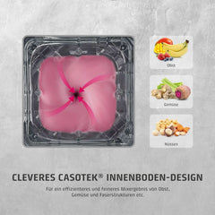 CASO Powerblender B 2000 - Mikser stojący Profi, 30 000 U/Min, 2000 W, Bruchsicherer Tritan-Mixbehälter (2 L), Bpa-Frei, Pulse-, Shake-, Smoothie-Funktion, 8-Fach Messer-System Mit Titanbeschichtung Kitchen Naty Shop