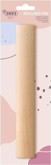 Jovi - Holzwalze, ideales Modellierwerkzeug für luftgetrockneten Ton, 1 Stück (27 RP)