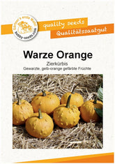 Warze Orange Zierkürbis Von Bobby-Seeds, Portion