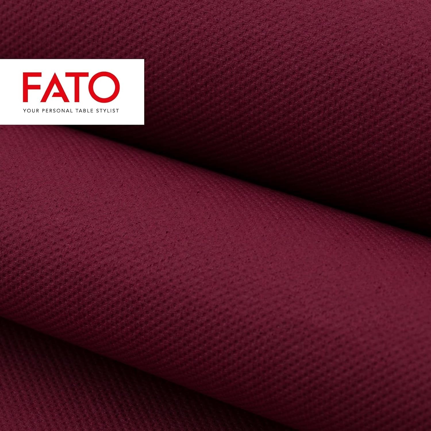 - Șervețele de hârtie de unică folosință, Softness And Softness, pachet de 40 șervețele, dimensiune 38X38, pliate 4 ori, 2 straturi, culoare Bordeaux, hârtie din celuloză pură 100%, certificată Fsc (pachet de 3)