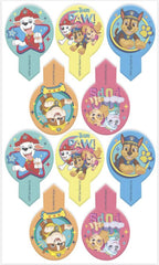 Dekora, Dekorapin Psi Patrol jadalne dekoracje na ciasto, 20 jadalnych wafelków papierowych - 6,5 x 4 cm Naty Shop