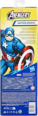 Marvel Avengers Titan Hero Series Blast Gear Captain America Action Figure, jucărie mare de 30 cm, pentru copii cu vârsta peste 4 ani, albastru Action figures Naty Shop