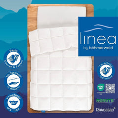 Kołdra Comfort, (90 pufów / 10 piór), biała, 135 X 200 cm Kołdry i kołdry Naty Shop