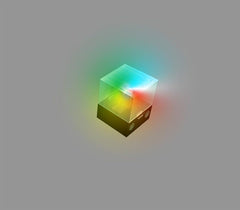 fischertechnik LED Set 533877 – Ergänzungsset z 2 diodami LED Rainbow i 2 diodami LED typu Weissen, dla aufregende Lichteffekte