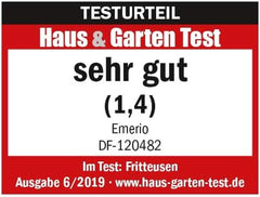 Friteuză cu ulei Emerio 3.0L cu tehnologie Cold Zone, 2000 W Electrocasnice Naty Shop