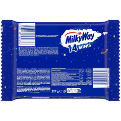 Mini opakowanie czekolady zbiorczej, mini tabliczki czekolady z kremem nugatowym w karmelu, 227 g, pomysł na prezent czekoladowy, duże opakowanie czekolady