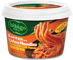BIBIGO - Koreański Makaron Chili Topokki Udon. Typ - (1X187,2G)