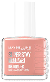 Maybelline New York Super Stay Ink Bonder 130 Powder Rose - długotrwały lakier do paznokci zapewniający mocne paznokcie i intensywny kolor, 12,3 ml