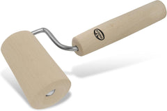 Dr. Oetker Teigroller aus Holz – Teigrolle aus wysokiej jakości Buchenholz – Perfekt für round und eckige Formen – ok. 18 x 7 cm, Rolle Durchmesser ok. 4,5cm