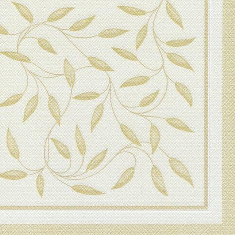 Papstar, 50 șervețele "ROYAL Collection" 1/4-fold 40 Cm X 40 Cm șampanie "New Mediterranean", #11651