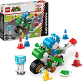 LEGO Super Mario: Mario Kart - Yoshi Bike, set de aventuri Nintendo de colecționat, cadou pentru copii, băieți, fete și gameri de la 7 ani, set de colecție cu figura Yoshi 72031 Seturi de constructie Besuche den LEGO-Store Titlu implicit