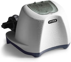 Sistem de acvariu cu apă sărată Intex Krystal Clear 12V, gri, 45.5x31x25.2 cm, 28670GS