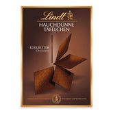 Lindt Chocolate Ultracienkie batony z ciemnej czekolady | 125 g | Ultracienkie tabliczki najlepszej ciemnej czekolady | Szczególnie cienki i delikatny | Prezent czekoladowy (1 opakowanie)