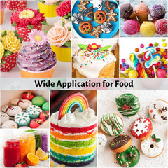 Colorant alimentar 9 x 10 ml, coloranți alimentari lichizi - set de coloranți alimentari pentru decorarea torturilor, macaroane, gogoși, fudge, glazură, săpunuri DIY, înghețată, colorant pentru săpun, colorant pentru pistol de pulverizare