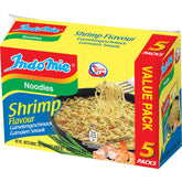 INDOMIE - Makaron błyskawiczny z krewetkami, opakowanie 5 szt. - (1 x 5 x 70 g)