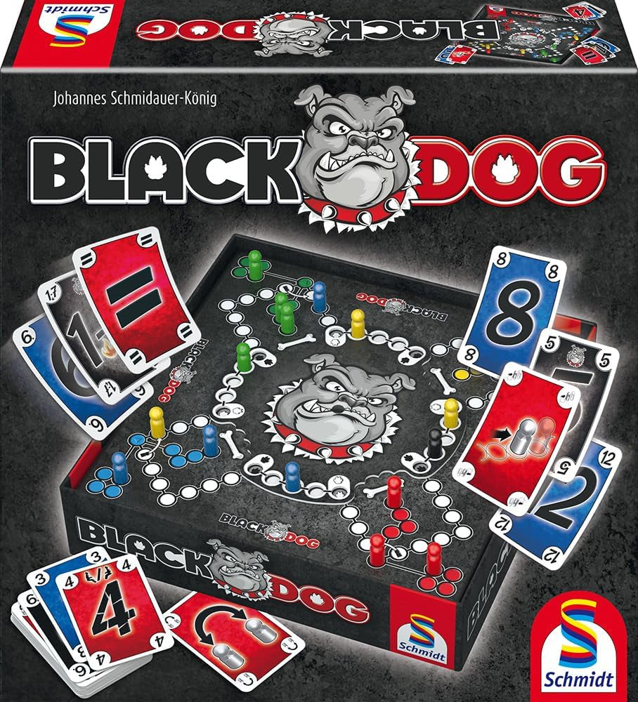 Schmidt Spiele 49323 Czarny PIES, gra rodzinna