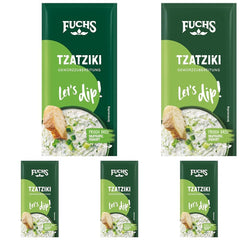 Fuchs Gewürze – Zanurzmy się! Tzatziki Gewürzzubereitung, Gewürz für die Zubereitung von griechischem Tzatziki, 10 g w torebce