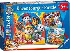 Puzzle dla dzieci Ravensburger 3X49 elementów - Paw Patrol - Paw Patrol Puzzle Naty Shop Single