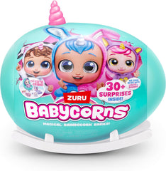 Babycorns Serie 1 von ZURU Magic Babypuppe Katze (Poppy) z akcesoriami, niespodzianka Unboxing-Spielzeug für Kinder, Mädchen