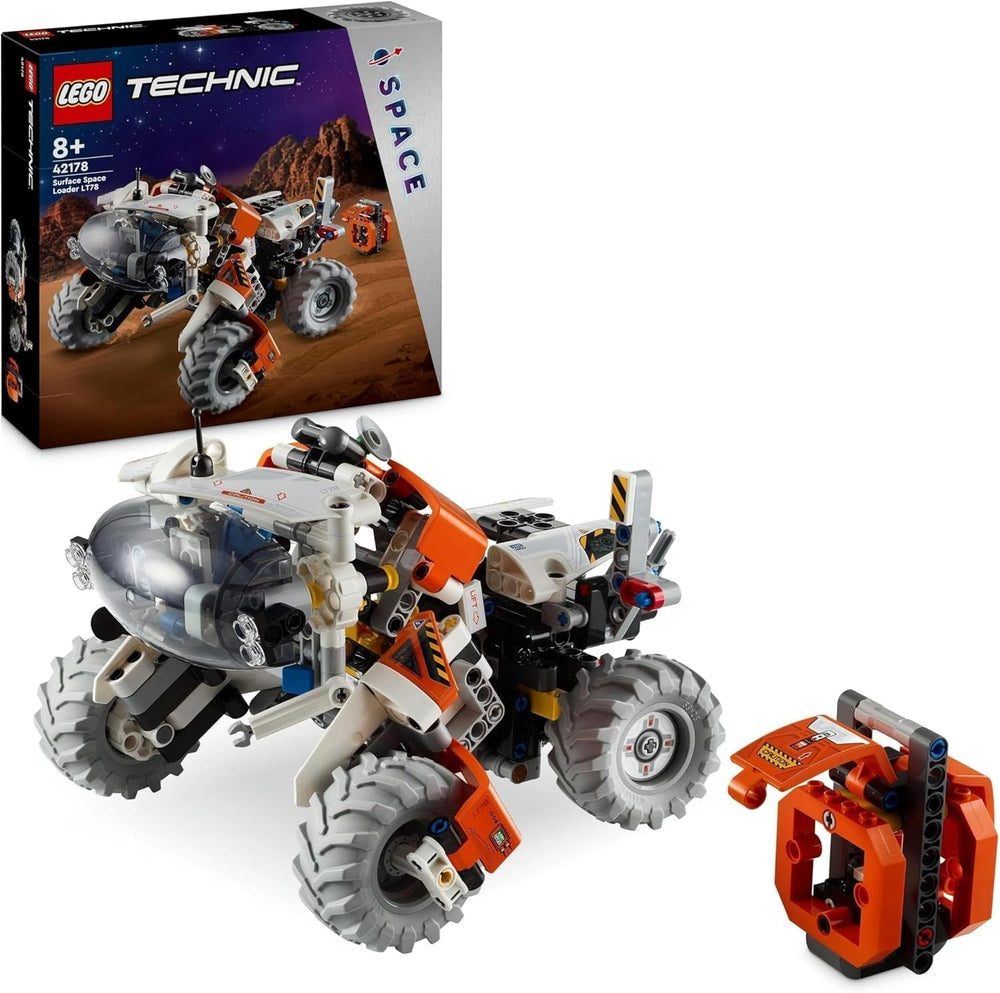 LEGO Technic LT78 kosmiczny pojazd transportowy, kosmiczny zestaw do budowania do wypraw badawczych i kosmicznych przygód, pomysłowa zabawa dla chłopców i dziewcząt, prezent dla dzieci powyżej 8 lat 42178 Zestawy do budowania Besuche den LEGO-Store Single