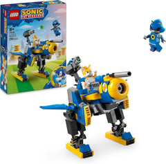 LEGO Sonic the Hedgehog Cyclone kontra. Metal Sonic – Kolekcjonerska zabawka Mechy z 2 minifigurkami z gier wideo – Pomysł na prezent dla chłopców i dziewcząt od 8. roku życia oraz nastoletnich fanów gier 77002 Zestawy do budowania Besuche den LEGO-Store Domyślny tytuł