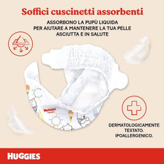 Huggies Baby, rozm. 2 (3 – 6 KG), 24 pieluszki dla mamy i dziecka Naty Shop