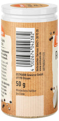 Ostmann Gewürze - Fleisch & Gyros Gewürzsalz | Pikantes Gewürz mit mediterraner Uwaga dla gegrilltes und gebratenes Fleisch | Mit praktischem Streuaufsatz | 50 g na sitku