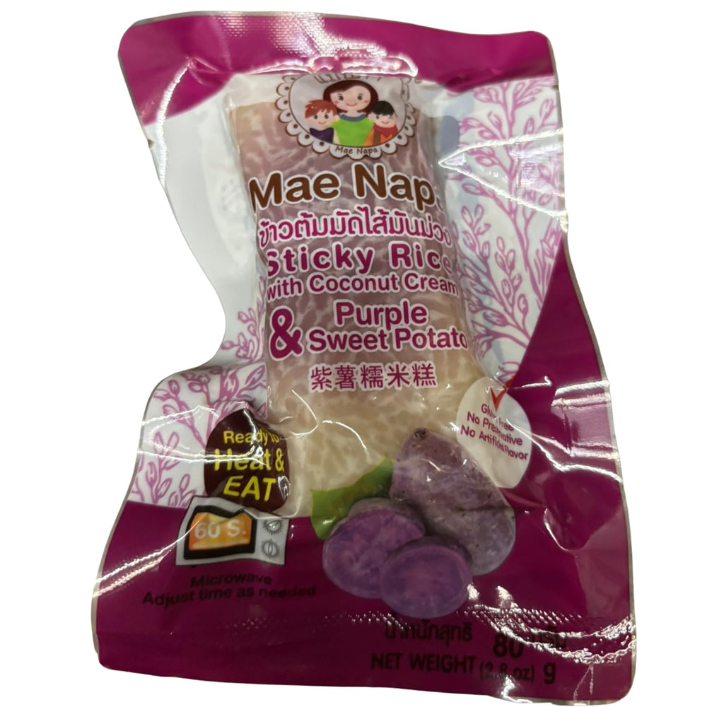 - Kleisty ryż z kokosem i słodkimi ziemniakami - (1 x 80 g)