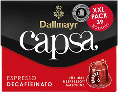 Capsa Espresso entkoffeiniert 39 Kapseln (Packung mit 2)