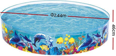 Bestway 55031 - Stały basen Fill 'N Fun 244x46cm ryba-klaun,