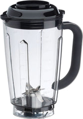 Cloer 6980 Vakuum Standmixer / 800 Watt / 21.000 U/Min. / Inkl. Vorratsbehälter/Vakuumventil/Automatikprogramme/Eis-Crush-Funktion/Reinigungsfunktion/Schwarz, 1500 Milliliters Bucatarie Naty Shop