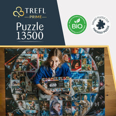 Trefl Prime - Puzzle UFT: Star Wars, Universe Epic Collection - 13500 elemente, Joc mare, Cea mai groasă cutie, Pentru adulți și copii de peste 12 ani Puzzle Naty Shop
