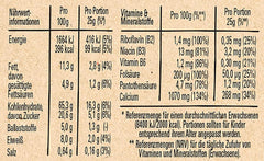 NESTLÉ CINI MINIS Batony cynamonowe, pełnoziarnista chrupiąca przekąska z wapniem, 8 opakowań (4 x 25 g każde)