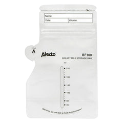 BF100 Worek do przechowywania mleka matki - Worek na mleko matki - pojemność 220 ml - 100 sztuk - Przezroczysta żywność i akcesoria do karmienia piersią Sklep Bebe Naty