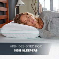 TEMPUR-PEDIC Pernă Tempur-Cloud Prohi, spumă cu memorie, alb/grădină opulentă, King Perne standard Naty Shop